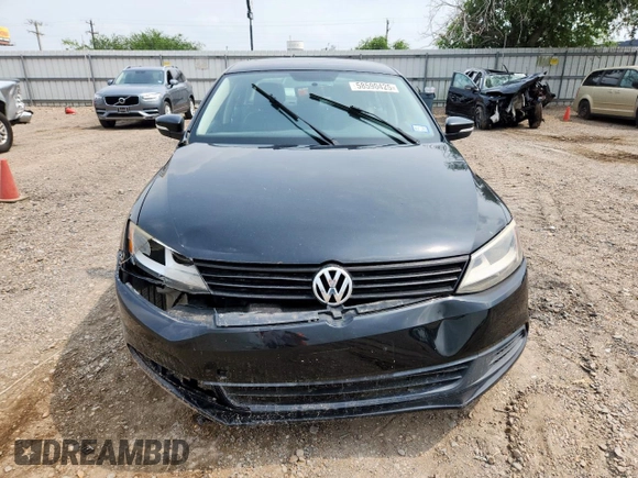 2012 Volkswagen Jetta SE with VIN 3VWDP7AJ8CM351718, listed as a Copart auction lot 58590425 with 183,130 mi miles and Salvage title. Bid and sale history available at DreamBid. Image 5.