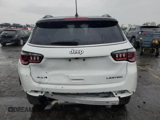 2023 Jeep Compass Limited with VIN 3C4NJDCN7PT501966, listed as a Copart auction lot 56692575 with 18,430 mi miles and Salvage title. Bid and sale history available at DreamBid. Image 6.