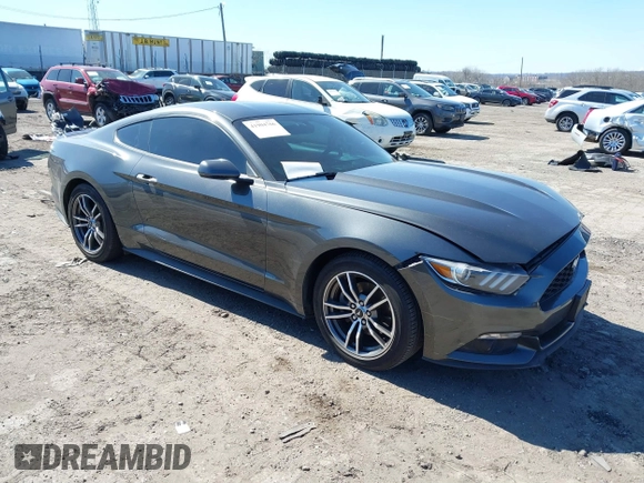 2017 Ford Mustang EcoBoost with VIN 1FA6P8TH4H5309254, listed as a IAAI auction lot 41904766 with 92,798 mi miles. Bid and sale history available at carsss.com. Image 1.