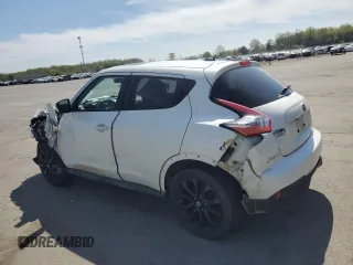 2015 Nissan Juke S with VIN JN8AF5MV5FT555169, listed as a Copart auction lot 54141895 with 122,962 mi miles and Salvage Title. Bid and sale history available at DreamBid. Image 2.