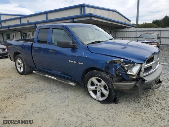 2009 Dodge Ram 1500 ST with VIN 1D3HB18T29S798785, listed as a Copart auction lot 74876514 with 165,635 mi miles and Salvage Title. Bid and sale history available at carsss.com. Image 4.