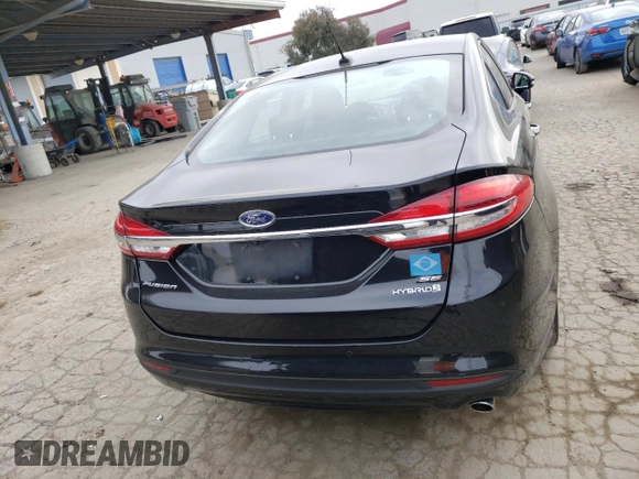 2018 Ford Fusion Hybrid SE with VIN 3FA6P0LU4JR111114, listed as a Copart auction lot 41459803 with 122,960 mi miles. Bid and sale history available at carsss.com. Image 6.