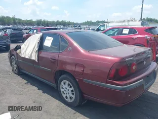 2002 Chevrolet Impala with VIN 2G1WF52EX29237885, listed as a IAAI auction lot 42696977 with 84,327 mi miles and . Bid and sale history available at DreamBid. Image 3.