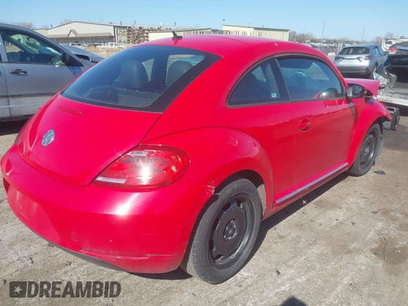 2012 Volkswagen Beetle 2.5L w/Sound/Nav PZEV with VIN 3VWJP7AT6CM620285, listed as a IAAI auction lot 42094101 with 125,737 mi miles and . Bid and sale history available at DreamBid. Image 4.