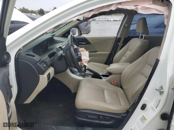 2014 Honda Accord Hybrid EX-L with VIN 1HGCR6F54EA002278, listed as a Copart auction lot 43958245 with 185,376 mi miles and Salvage Title. Bid and sale history available at carsss.com. Image 7.