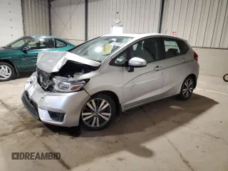 2015 Honda Fit EX-L z VIN 3HGGK5H81FM705834, wystawiony jako Copart lot #58126165 z przebiegiem 49 532 mil mil oraz Szkoda całkowita • Salvage title. Historia ofert i sprzedaży dostępna na DreamBid. Obrazek 1.