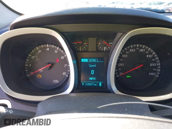 2014 Chevrolet Equinox LT with VIN 2GNFLFE36E6132757, listed as a IAAI auction lot 41041737 with 135,977 mi miles. Bid and sale history available at carsss.com. Image 7.