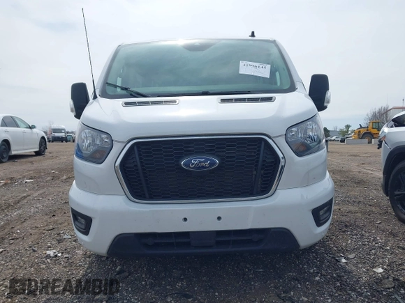 2023 Ford Transit Passenger XL with VIN 1FBAX2YG0PKA92257, listed as a IAAI auction lot 41996145 with 61,932 mi miles and . Bid and sale history available at DreamBid. Image 12.