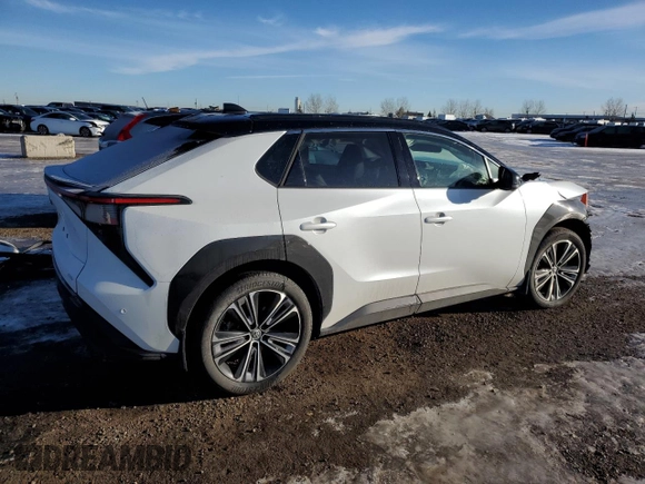 2023 Subaru Solterra Touring with VIN JTMABABA4PA000341, listed as a Copart auction lot 82771513 with 26,078 mi miles and Salvage title. Bid and sale history available at DreamBid. Image 3.
