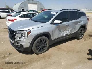 2022 GMC Terrain SLE with VIN 3GKALTEV7NL250321, listed as a Copart auction lot 53404475 with 31,502 mi miles and Salvage title. Bid and sale history available at DreamBid. Image 1.