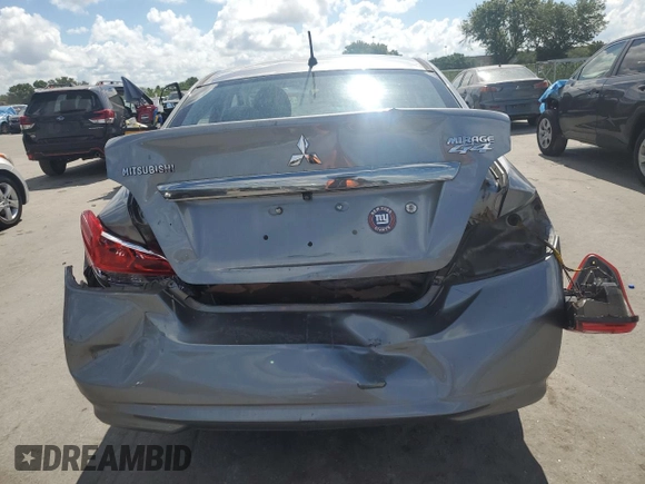 2018 Mitsubishi Mirage G4 ES with VIN ML32F3FJ5JHF15898, listed as a Copart auction lot 53553944 with 79,998 mi miles. Bid and sale history available at carsss.com. Image 6.