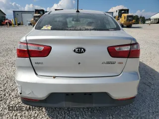 2016 Kia Rio LX with VIN KNADM4A33G6651343, listed as a Copart auction lot 74625764 with 132,401 mi miles and Salvage Title. Bid and sale history available at carsss.com. Image 6.