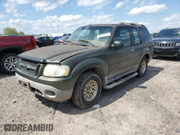 2001 Ford Explorer Sport z VIN 1FMYU60E31UA70006, wystawiony jako Copart lot #56430155 z przebiegiem 194 924 mil mil oraz Czysty tytuł • Clean title. Historia ofert i sprzedaży dostępna na DreamBid. Obrazek 1.