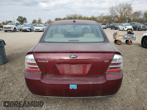 2008 Ford Taurus SEL with VIN 1FAHP24W68G144847, listed as a Copart auction lot 78148484 with 181,182 mi miles and Clean Title. Bid and sale history available at carsss.com. Image 6.