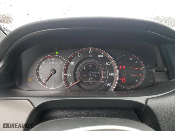 2016 Honda Accord Sedan Sport with VIN 1HGCR2F57GA170041, listed as a Copart auction lot 49138145 with 236,668 mi miles and Salvage Title. Bid and sale history available at carsss.com. Image 9.