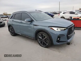 2023 Infiniti QX50 Sport z VIN 3PCAJ5FA6PF115972, wystawiony jako Copart lot #84494994 z przebiegiem 27 121 mil mil oraz Szkoda całkowita • Salvage title. Historia ofert i sprzedaży dostępna na DreamBid. Obrazek 4.