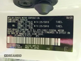 2020 Lexus NX 300 F Sport z VIN JTJJARBZ3L2175737, wystawiony jako IAAI lot #41781630 z przebiegiem 64 089 mil mil oraz . Historia ofert i sprzedaży dostępna na DreamBid. Obrazek 9.