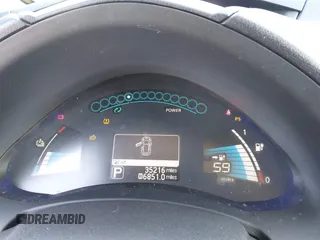 2015 Nissan LEAF S with VIN 1N4AZ0CP6FC330483, listed as a IAAI auction lot 42217559 with 35,216 mi miles and . Bid and sale history available at DreamBid. Image 7.