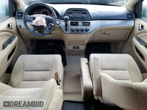 2006 Honda Odyssey LX with VIN 5FNRL382X6B097238, listed as a Copart auction lot 47231495 with 155,289 mi miles and Salvage Title. Bid and sale history available at carsss.com. Image 8.