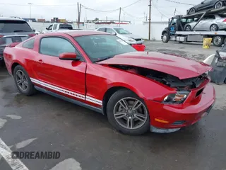 2012 Ford Mustang V6 Premium with VIN 1ZVBP8AM4C5226597, listed as a IAAI auction lot 41931578 with 120,320 mi miles. Bid and sale history available at carsss.com. Image 1.