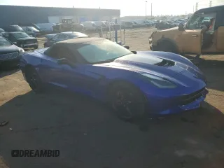 2016 Chevrolet Corvette Z51 2LT with VIN 1G1YK3D75G5116449, listed as a Copart auction lot 71493324 with 67,486 mi miles and Clean Title. Bid and sale history available at carsss.com. Image 4.