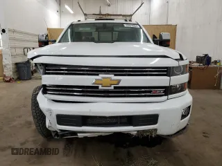 2015 Chevrolet Silverado 3500HD LTZ with VIN 1GC4K0E80FF599384, listed as a Copart auction lot 76975984 with 73,351 mi miles and Salvage Title. Bid and sale history available at carsss.com. Image 5.
