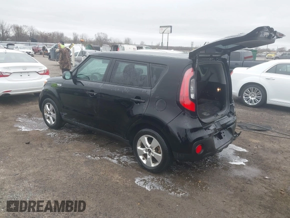 2018 Kia Soul with VIN KNDJN2A27J7561919, listed as a IAAI auction lot 41744324 with 80,364 mi miles. Bid and sale history available at carsss.com. Image 3.
