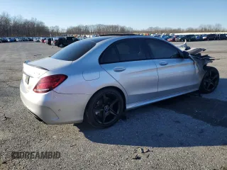 2018 Mercedes-Benz C 43 AMG z VIN 55SWF6EB6JU251015, wystawiony jako Copart lot #49628645 z przebiegiem Nie podano mil oraz Szkoda całkowita • Salvage title. Historia ofert i sprzedaży dostępna na DreamBid. Obrazek 3.
