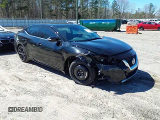 2020 Nissan Maxima SR with VIN 1N4AA6EV9LC378772, listed as a IAAI auction lot 41814796 with 78,996 mi miles and . Bid and sale history available at DreamBid. Image 1.