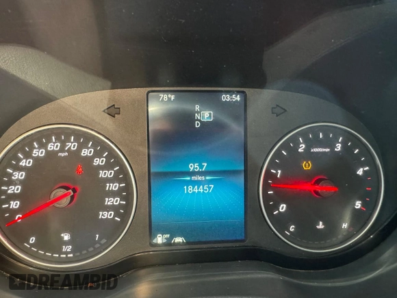 2021 Mercedes-Benz Sprinter Cargo Cargo with VIN W1Y4ECHY8MT074426, listed as a Copart auction lot 73589614 with 184,457 mi miles and . Bid and sale history available at DreamBid. Image 8.