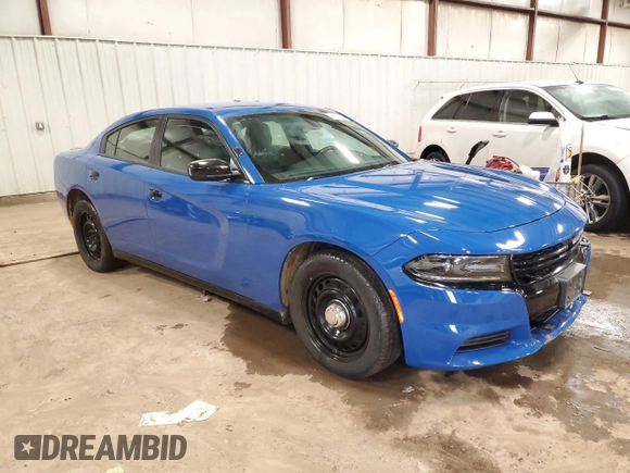 2018 Dodge Charger Police with VIN 2C3CDXKT0JH316369, listed as a Copart auction lot 43616815 with 93,947 mi miles and Clean Title. Bid and sale history available at carsss.com. Image 4.