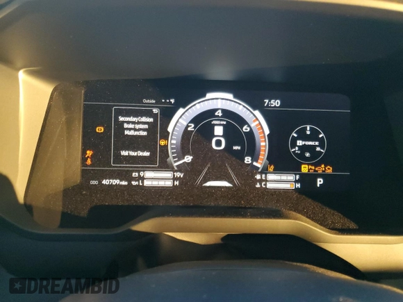 2023 Toyota Tundra Platinum with VIN 5TFNA5DB2PX085582, listed as a Copart auction lot 89322415 with 40,709 mi miles and Salvage title. Bid and sale history available at DreamBid. Image 9.
