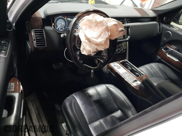 2014 Land Rover Range Rover Supercharged z VIN SALGS3TF3EA177856, wystawiony jako Copart lot #43134745 z przebiegiem 98 928 mil mil oraz Szkoda całkowita • Salvage title. Historia ofert i sprzedaży dostępna na DreamBid. Obrazek 8.