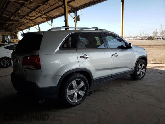 2013 Kia Sorento EX with VIN 5XYKUDA62DG345831, listed as a Copart auction lot 86206974 with 0 mi miles and Clean Title. Bid and sale history available at carsss.com. Image 3.