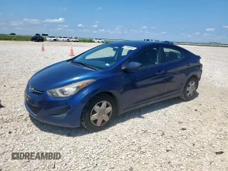 2016 Hyundai Elantra SE with VIN 5NPDH4AE1GH663358, listed as a Copart auction lot 57860545 with 167,311 mi miles and Salvage title. Bid and sale history available at DreamBid. Image 1.