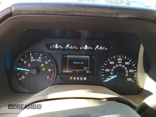 2018 Ford F-150 XL with VIN 1FTFX1EG4JFC22198, listed as a Copart auction lot 46727495 with 121,923 mi miles and Salvage Title. Bid and sale history available at carsss.com. Image 9.