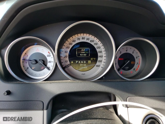 2012 Mercedes-Benz C-Class C 250 Sport with VIN WDDGF4HB6CA647629, listed as a Copart auction lot 52824625 with 93,140 mi miles and Clean Title. Bid and sale history available at carsss.com. Image 9.