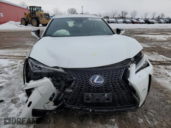 2021 Lexus UX with VIN JTHR9JBHXM2039208, listed as a Copart auction lot 86689314 with 0 mi miles and Clean Title. Bid and sale history available at carsss.com. Image 5.