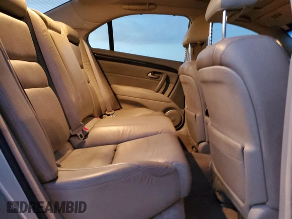 2009 Acura RL Tech Pkg with VIN JH4KB266X9C002410, listed as a Copart auction lot 85615504 with 192,840 mi miles and Salvage Title. Bid and sale history available at carsss.com. Image 11.