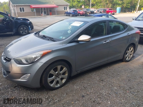 2012 Hyundai Elantra Limited with VIN KMHDH4AE0CU374001, listed as a IAAI auction lot 42394880 with 99,282 mi miles and . Bid and sale history available at DreamBid. Image 17.