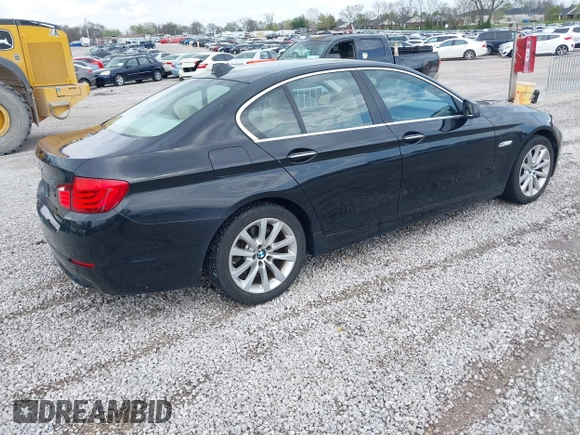 2013 BMW 5 Series 528i xDrive with VIN WBAXH5C50DD108058, listed as a IAAI auction lot 41874340 with 146,054 mi miles. Bid and sale history available at carsss.com. Image 4.