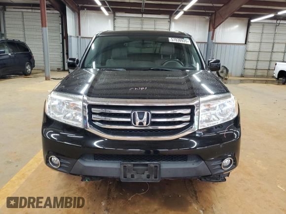 2014 Honda Pilot EX-L with VIN 5FNYF4H75EB011062, listed as a Copart auction lot 57830935 with 128,847 mi miles and Salvage title. Bid and sale history available at DreamBid. Image 5.