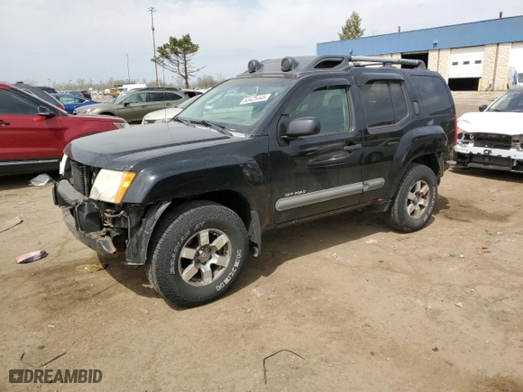 2009 Nissan Xterra X with VIN 5N1AN08W09C502285, listed as a Copart auction lot 53425445 with 178,641 mi miles and Clean Title. Bid and sale history available at carsss.com. Image 1.
