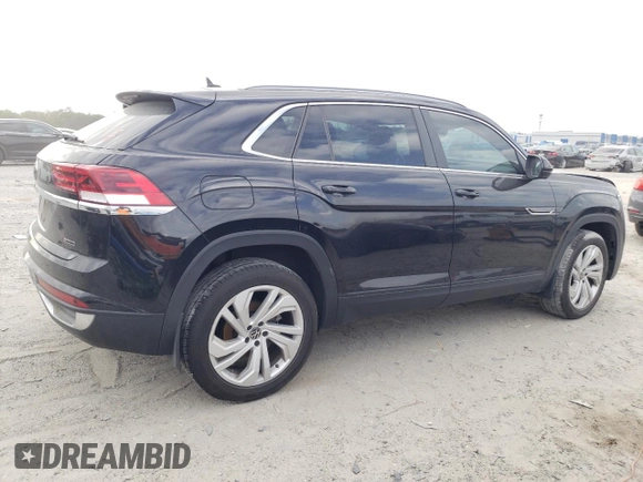 2020 Volkswagen Atlas SEL with VIN 1V2ME2CA1LC232269, listed as a Copart auction lot 48874745 with 107,967 mi miles and Salvage title. Bid and sale history available at DreamBid. Image 3.