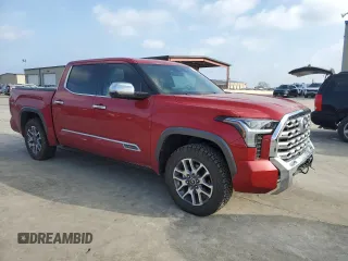 2022 Toyota Tundra 1794 Edition with VIN 5TFMA5DB6NX014927, listed as a Copart auction lot 43013915 with 67,289 mi miles and Salvage title. Bid and sale history available at DreamBid. Image 4.