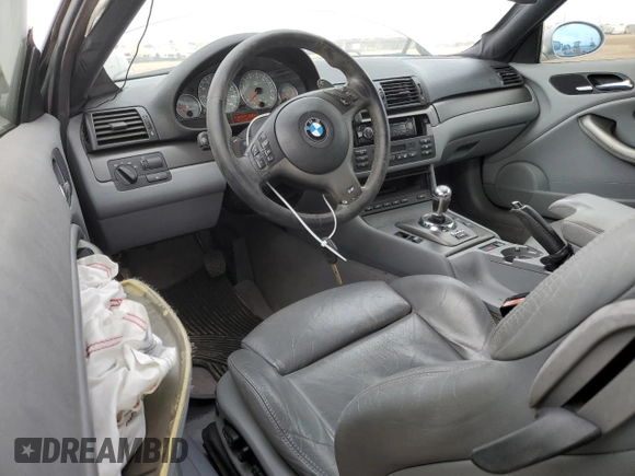 2002 BMW 3 Series M3 with VIN WBSBL93442JR18746, listed as a Copart auction lot 85567394 with 141,811 mi miles and Salvage Title. Bid and sale history available at DreamBid. Image 8.