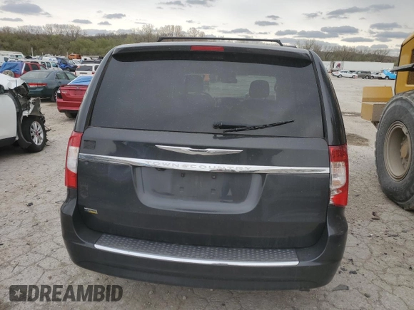 2012 Chrysler Town & Country Touring with VIN 2C4RC1BG7CR259237, listed as a Copart auction lot 50774125 with 164,509 mi miles and Salvage Title. Bid and sale history available at DreamBid. Image 6.