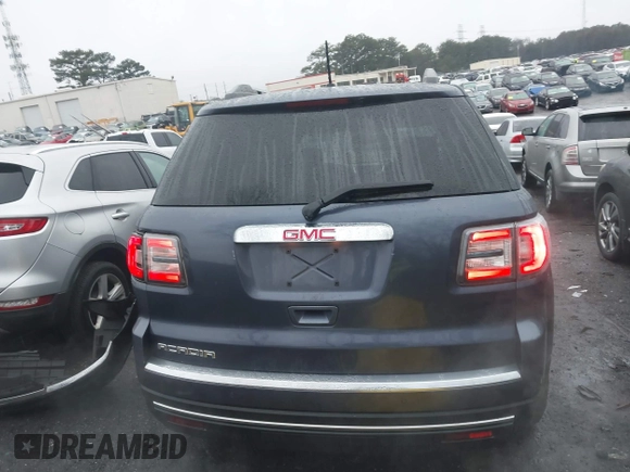 2014 GMC Acadia SLE with VIN 1GKKRNED4EJ148388, listed as a IAAI auction lot 41418938 with Not Provided miles and . Bid and sale history available at carsss.com. Image 16.
