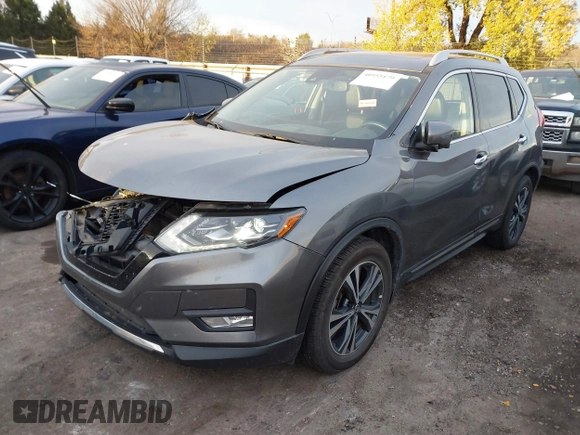 2017 Nissan Rogue SL z VIN 5N1AT2MT8HC867339, wystawiony jako IAAI lot #40955179 z przebiegiem 138 769 mil mil oraz . Historia ofert i sprzedaży dostępna na DreamBid. Obrazek 2.
