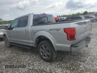 2020 Ford F-150 XL with VIN 1FTEW1E49LKE72101, listed as a Copart auction lot 55880205 with 32,496 mi miles and Salvage title. Bid and sale history available at DreamBid. Image 2.